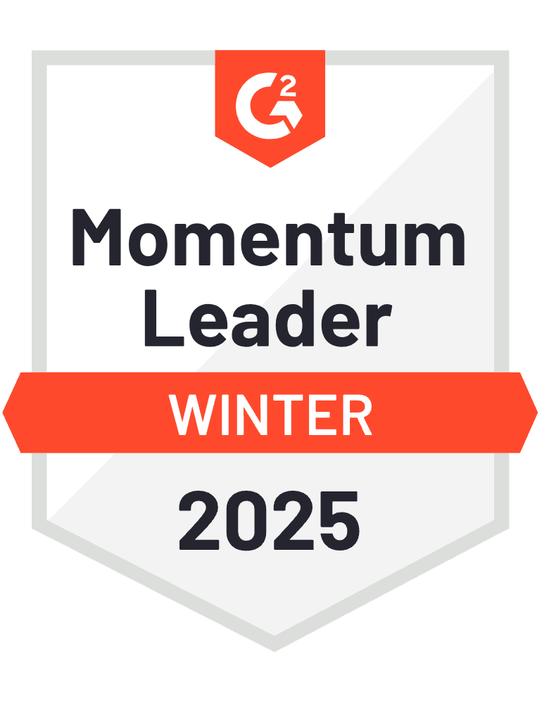 G2 Momentum Leader Winter 2025